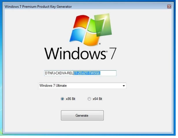 Windows 7 Ultimate Product Key 64 Bit Professional Crack