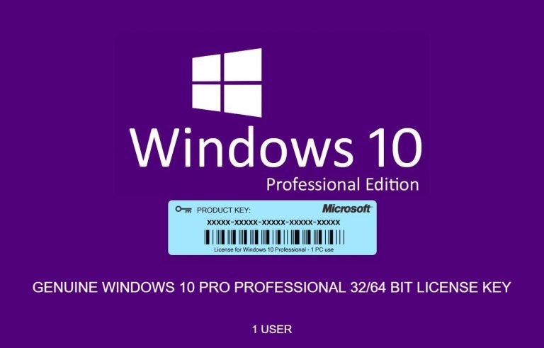 product key to activate windows 10 pro free